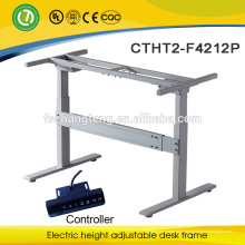 O melhor quadro de mesa de escritório de 2 colunas de altura ajustável elétrica com grande qualidade